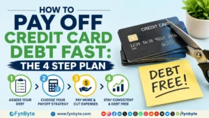 How to Pay off Credit Card Debt Fast The 4 Step Plan