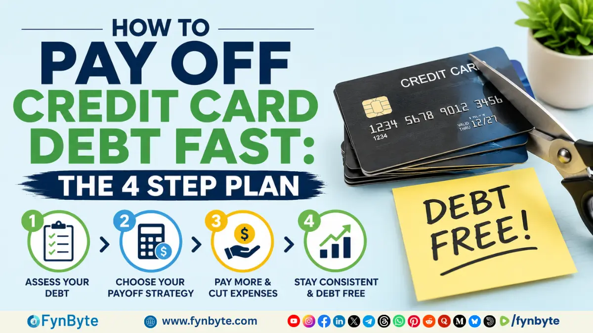 How to Pay off Credit Card Debt Fast The 4 Step Plan