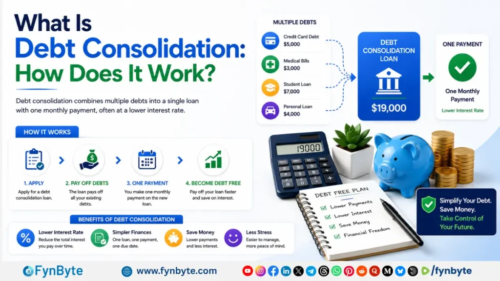 What Is Debt Consolidation How Does It Works