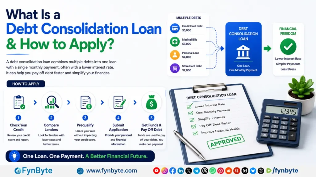 What Is a Debt Consolidation Loan & How to Apply